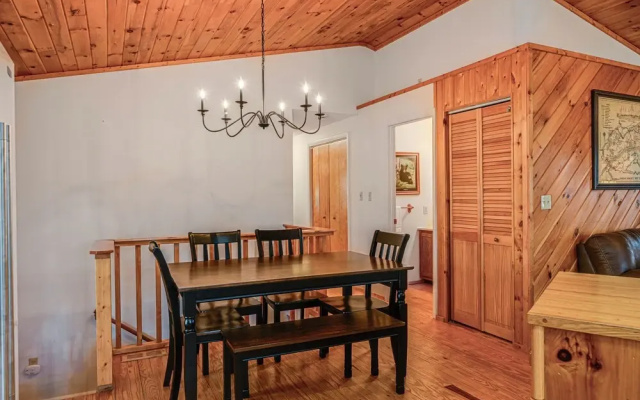 photo 5 of Bryson City Cabin w/ Hot Tub, Views & Pool Table!