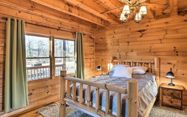 photo 3 of Bryson City Cabin w/ Private Hot Tub & Game Room