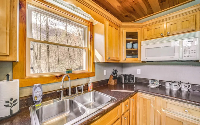 photo 3 of Bryson City Cabin w/ Stunning Views & Hot Tub!