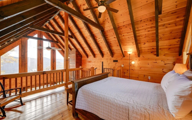 photo 3 of Bryson City Getaway: Private Hot Tub & Scenic View