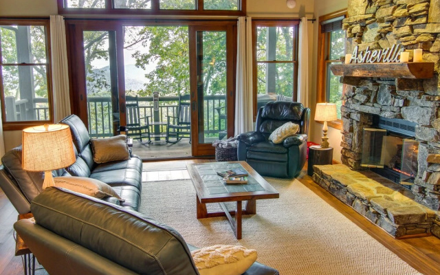 photo 2 of Burnsville Condo: Screened Porch & Mountain Views!