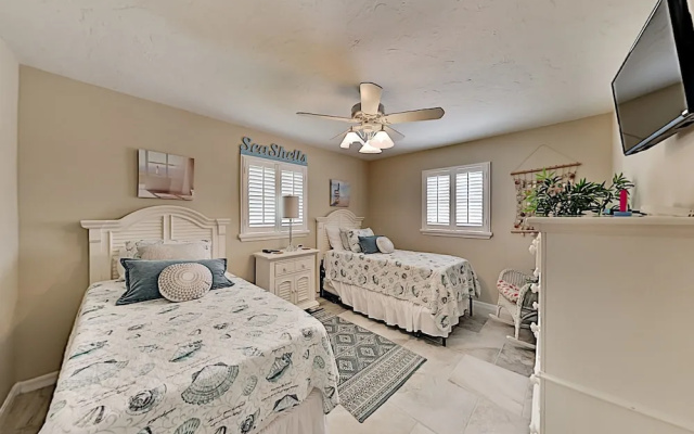 photo 3 of Canal-front Getaway W/ Pool - Minutes To Beach! 2 Bedroom Home