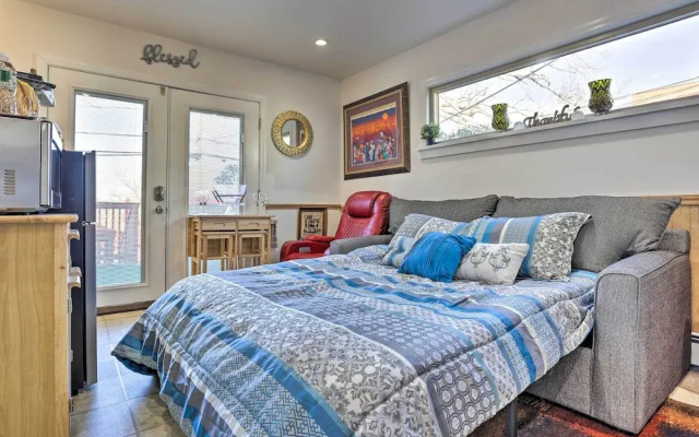 photo 4 of Central Elmont Studio w/ Great Outdoor Space!