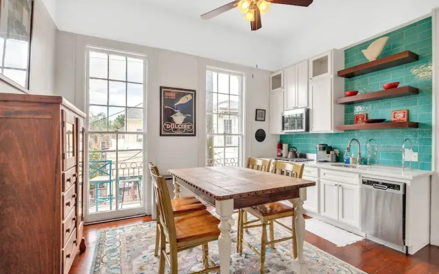 photo 4 of Walk to French Quarter 2 Bedroom 1 Bath Duplex in the Heart of Bywater by Redawning