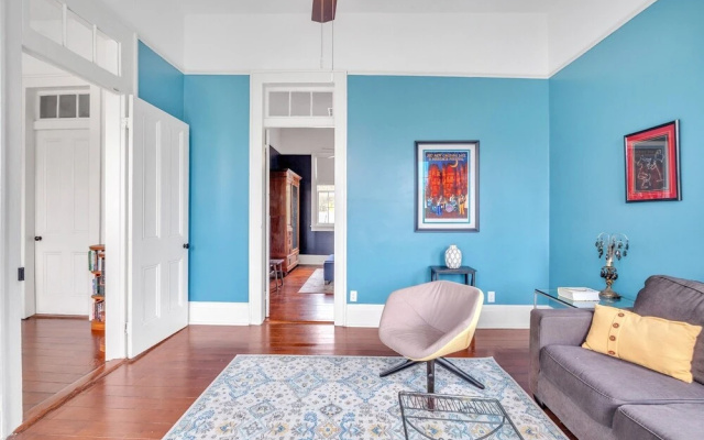 photo 5 of Walk to French Quarter 2 Bedroom 1 Bath Duplex in the Heart of Bywater by Redawning