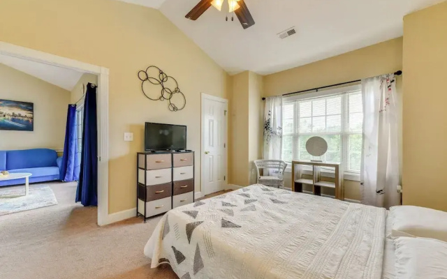 photo 3 of Charming Condo w/ Balcony, 1 Mi to UNC Charlotte!