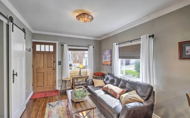 photo 5 of Charming Craftsman Bungalow With Garden & Hot Tub!
