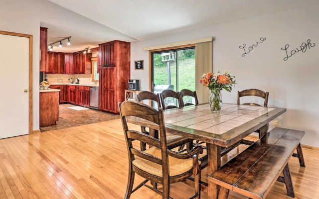 photo 2 of Charming Mills River Home w/ Porch & Yard!