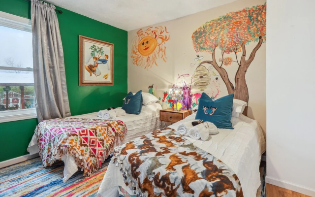 photo 5 of Charming Union Home w/ Backyard, Fire Pit!