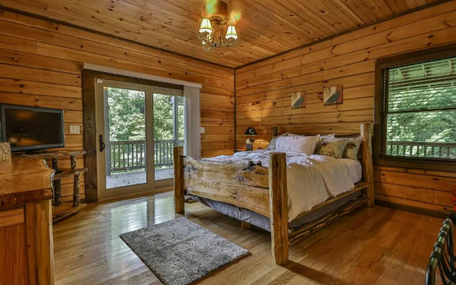 photo 4 of Chateau Relaxeau Breathtaking Spacious Mountain Home on Paved Road