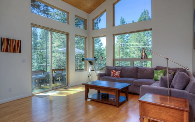 photo 4 of Chic 3BR in Truckee Tahoe Donner Access by RedAwning