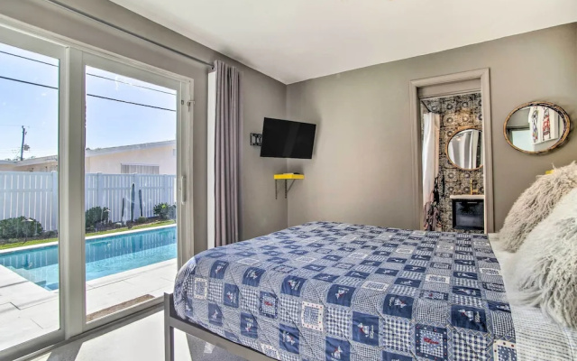 photo 5 of Chic + Cozy Deerfield Beach Studio w/ Pool