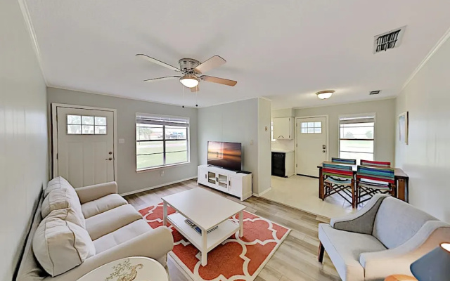 photo 2 of Chic Old Rockport Getaway - Walk To Beach! 2 Bedroom Duplex
