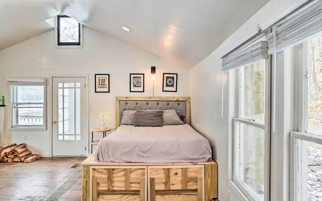 photo 2 of Chic Prattsville Studio w/ Private Hot Tub!