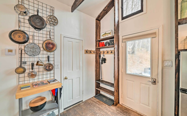 photo 4 of Chic Prattsville Studio w/ Private Hot Tub!