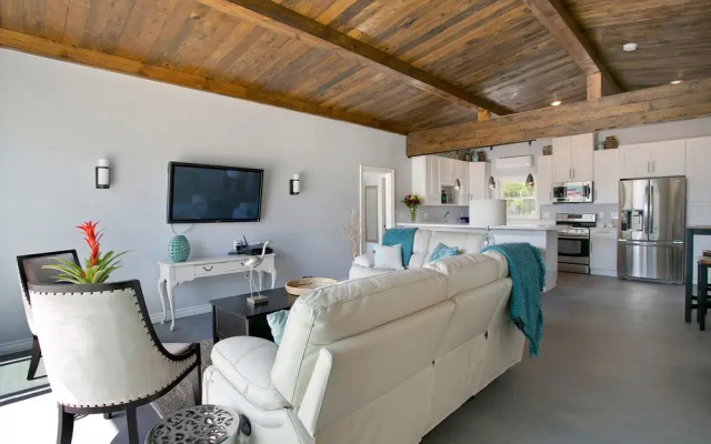photo 3 of Chic Rental 1 Block from Beach by RedAwning