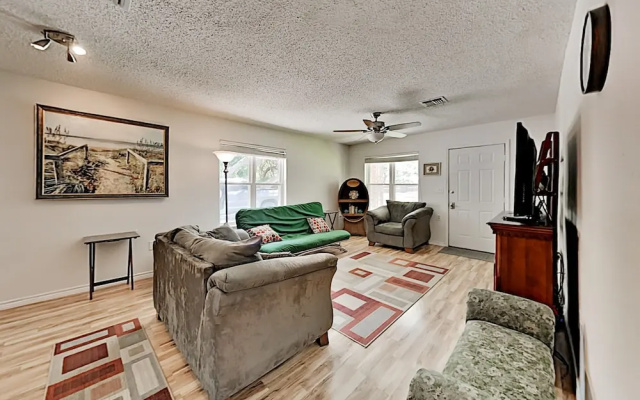 photo 3 of Coastal Getaway: Large Yard, Firepit - Near Beach 2 Bedroom Home
