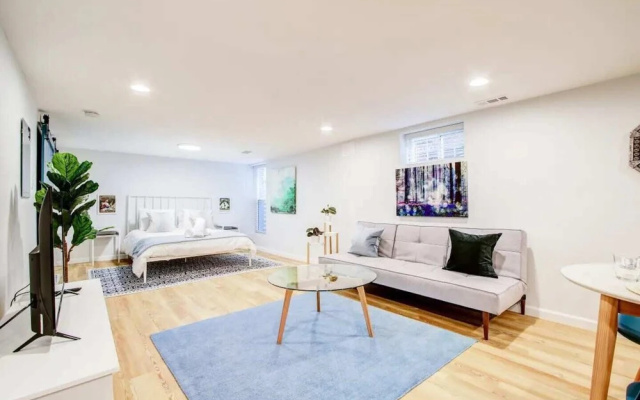 photo 5 of Comfortable Clean Private Studio in Serene DC Neighborhood With Responsive Friendly Host