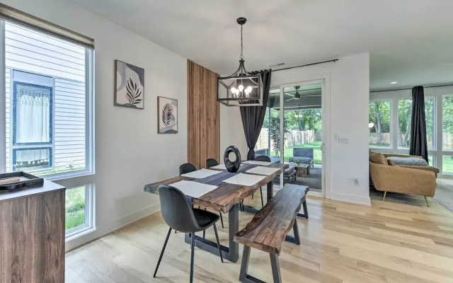 photo 4 of Modern Raleigh Home w/ Patio ~ 2 Mi to Downtown!