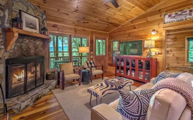 photo 4 of Cozy Aska Cabin by Escape to Blue Ridge