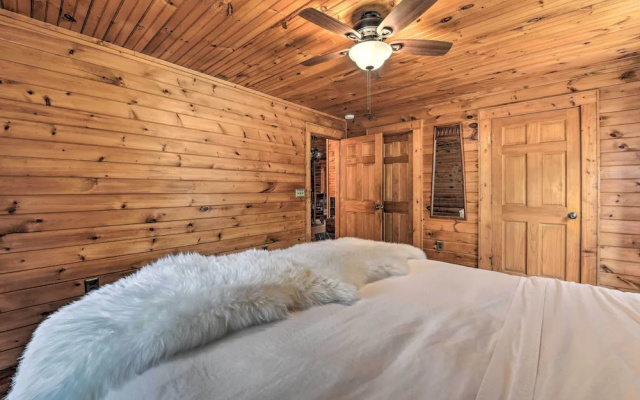 photo 2 of Cozy Blue Ridge Mountain Cabin on 18 Acre Lot