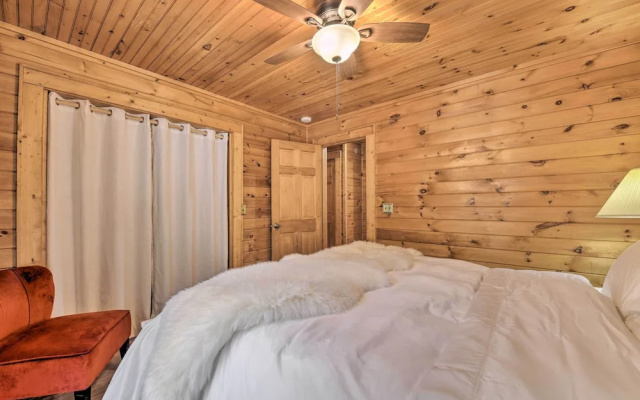 photo 5 of Cozy Blue Ridge Mountain Cabin on 18 Acre Lot
