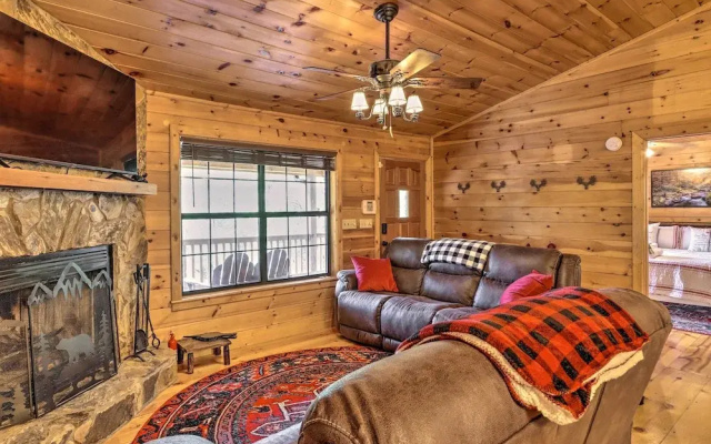 photo 4 of Cozy Cherry Log Cabin ~ 10 Mi to Mercier Orchards