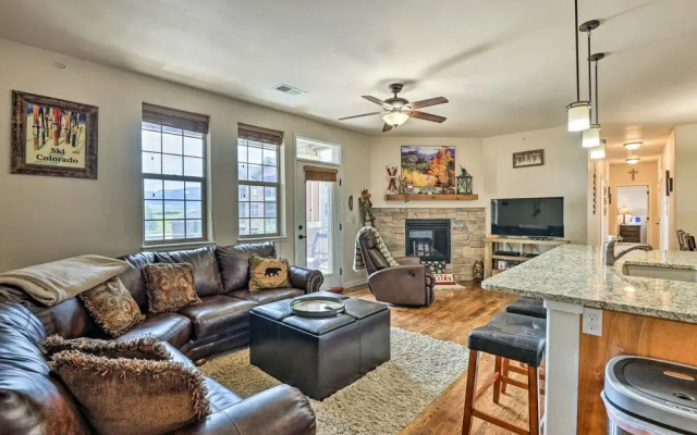 photo 2 of Balcony & Grill: Mtn-view Retreat in Granby!