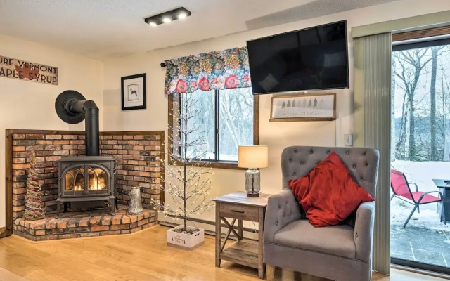 photo 3 of Hartford Escape w/ Fire Pit ~ 3 Mi to Ski & Golf!