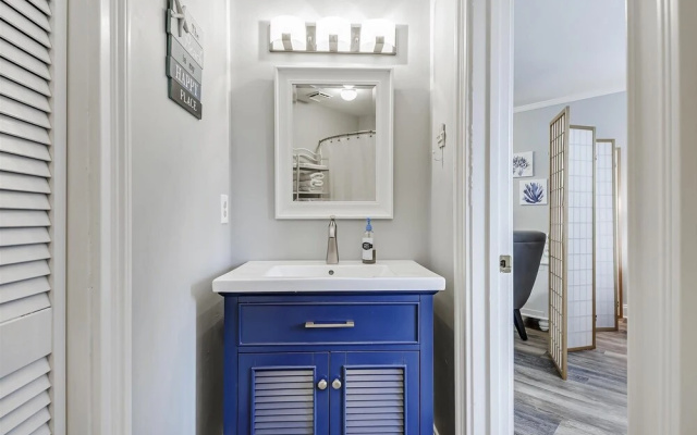 photo 4 of Cozy Holiday Hideaway, Sleeps 4! Steps To The Beach! Renovated 2021 Condo by RedAwning