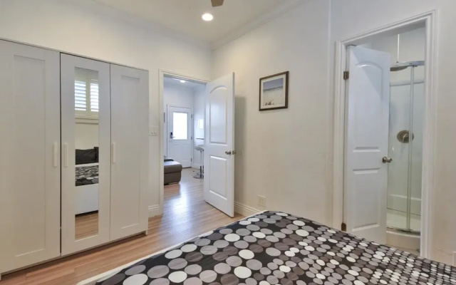 photo 2 of A4 Cozy Modern Beach Home With AC Steps From the Beach and Bay