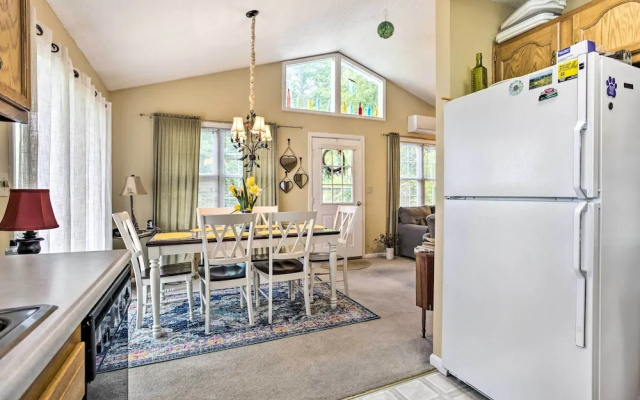 photo 2 of Burnsville Cottage: Large Deck w/ Grill & Fire Pit