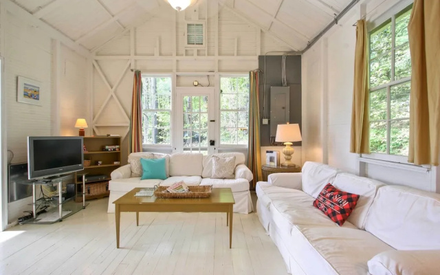 photo 3 of Cozy Stockbridge Cabin - Walk to Beach & Lake!