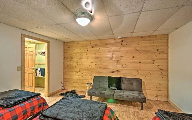 photo 4 of Cozy 'sunset View' Cabin w/ Game Room & Mtn Views!