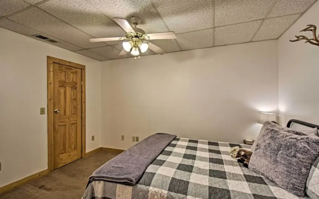 photo 5 of Cozy 'sunset View' Cabin w/ Game Room & Mtn Views!