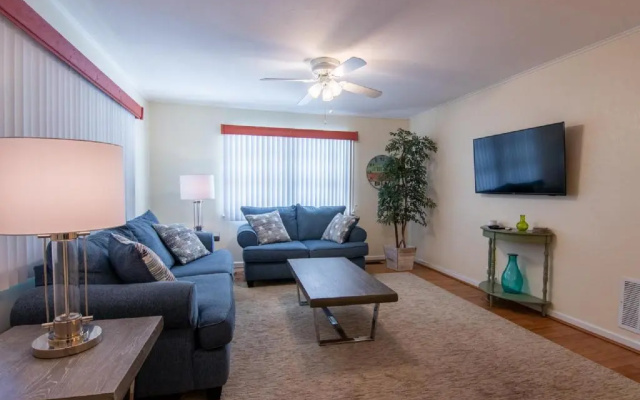 photo 3 of Cozy Tropical Bungalow Duplex with Heated Pool