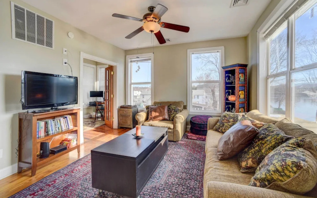 photo 3 of Canal-front Waterford Apartment on Hudson River