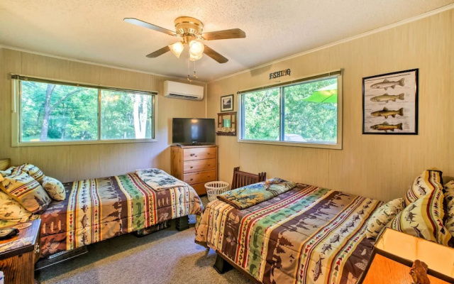 photo 3 of Cozy Waterfront Cottage w/ Deck on White River!