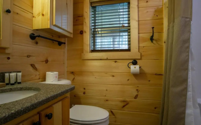 photo 4 of Creekside Log Cabin in Pisgah Forest