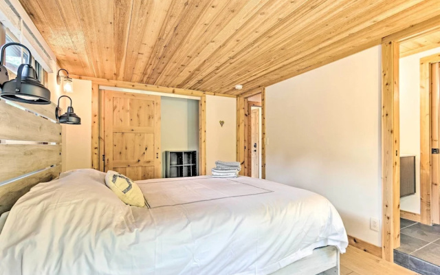 photo 3 of Custom Creekside Cabin 15 Mi From Asheville!