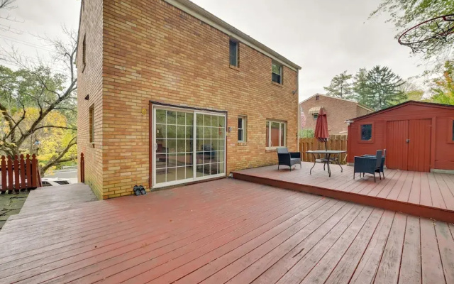 photo 3 of Cute Home w/ Patio ~ 7 Mi to Dtwn Pittsburgh
