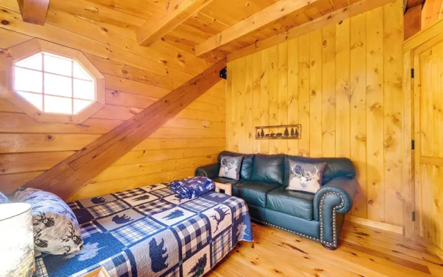 photo 3 of Fire Pit & Hot Tub: Poconos Family Cabin!