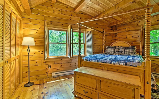 photo 5 of Fire Pit & Hot Tub: Poconos Family Cabin!
