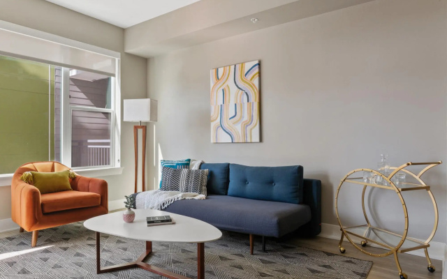 photo 3 of Denver | Charming 1BD/1BA Riverfront Apartment