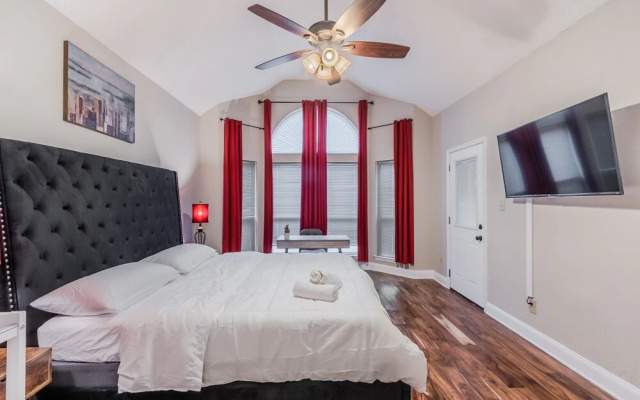 photo 3 of Discount Included! Stunning, Modern, Spacious Getaway Fits Any Group, 2 Game Rooms, Hot Tub 5 Bedroom Home by Redawning