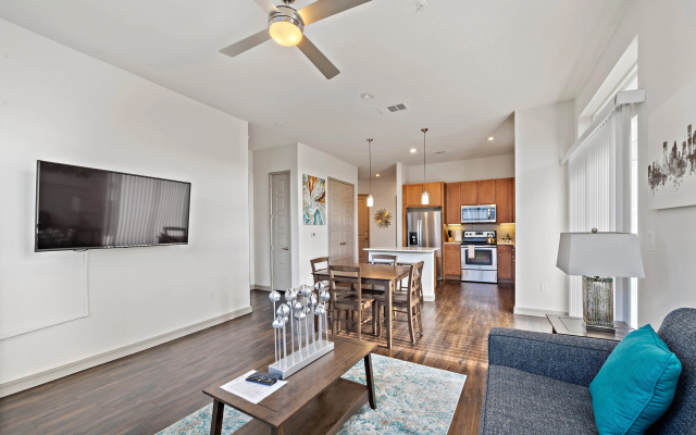 photo 4 of Downtown Location- Parking, Gym, Pool! Modern, Deep Cleaned Apt!