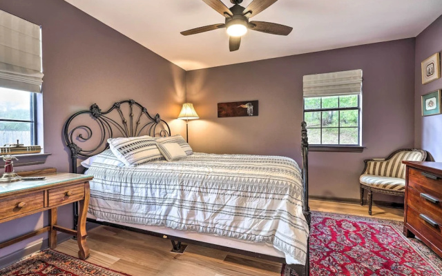 photo 2 of Dripping Springs Cabin w/ Pool, Hill Country Views
