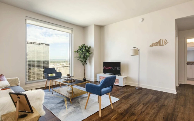 photo 3 of Elegant 2BR Condo With SKY Pool by Cozysuites