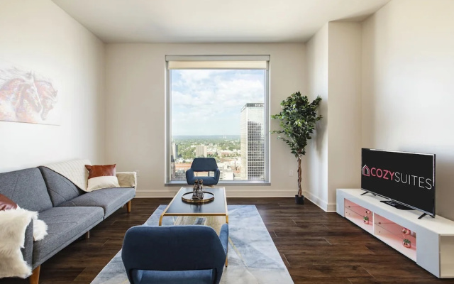 photo 4 of Elegant 2BR Condo With SKY Pool by Cozysuites