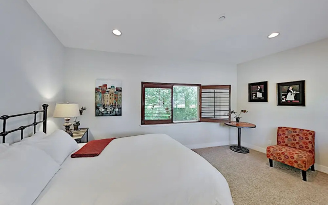 photo 2 of Elegant Creek-Side Home w/ Deck & Private Hot Tub home